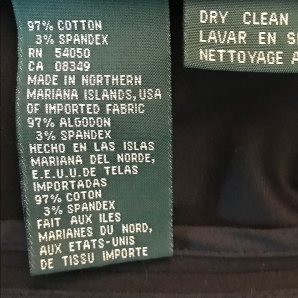 Ralph Lauren Black Buttoned Blazer - Picture 5 of 5